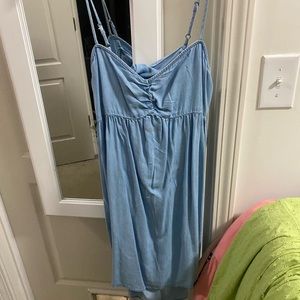 Soft jean dress